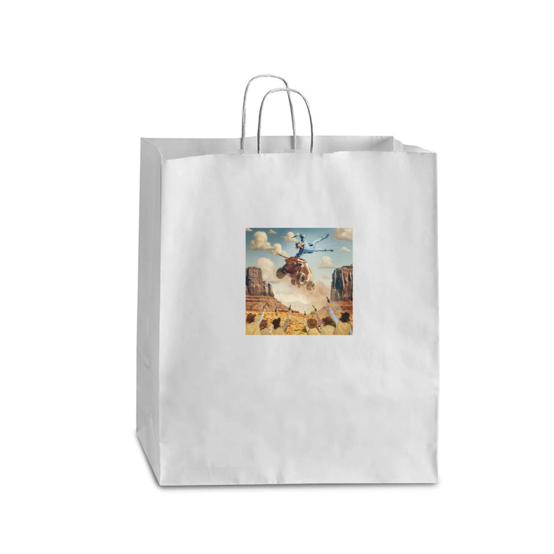 Cowboy Olivers Tears 1 Queen Paper Bag - 16 X 6 X 19 1/4 | Artistshot