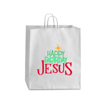 Christian Christmas Happy Birthday Jesus Women Men Kids Gift Queen Paper Bag - 16 X 6 X 19 1/4 | Artistshot