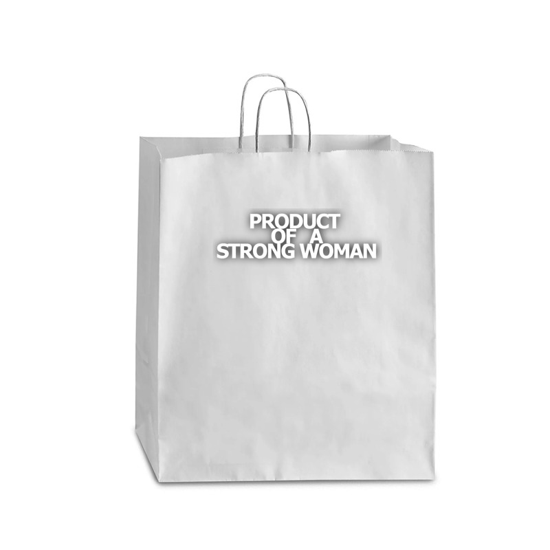 Product Of A Strong Woman Queen Paper Bag - 16 X 6 X 19 1/4 | Artistshot