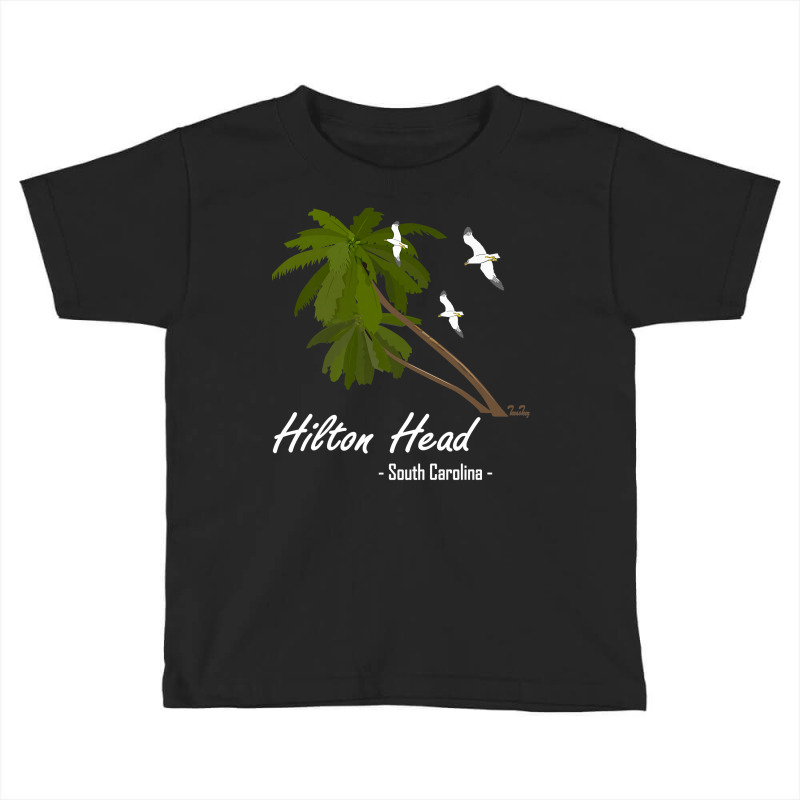 Hilton Head Sc Tropical Island Vacation Beach T Shirt Toddler T-shirt by nazhirgoodie | Artistshot