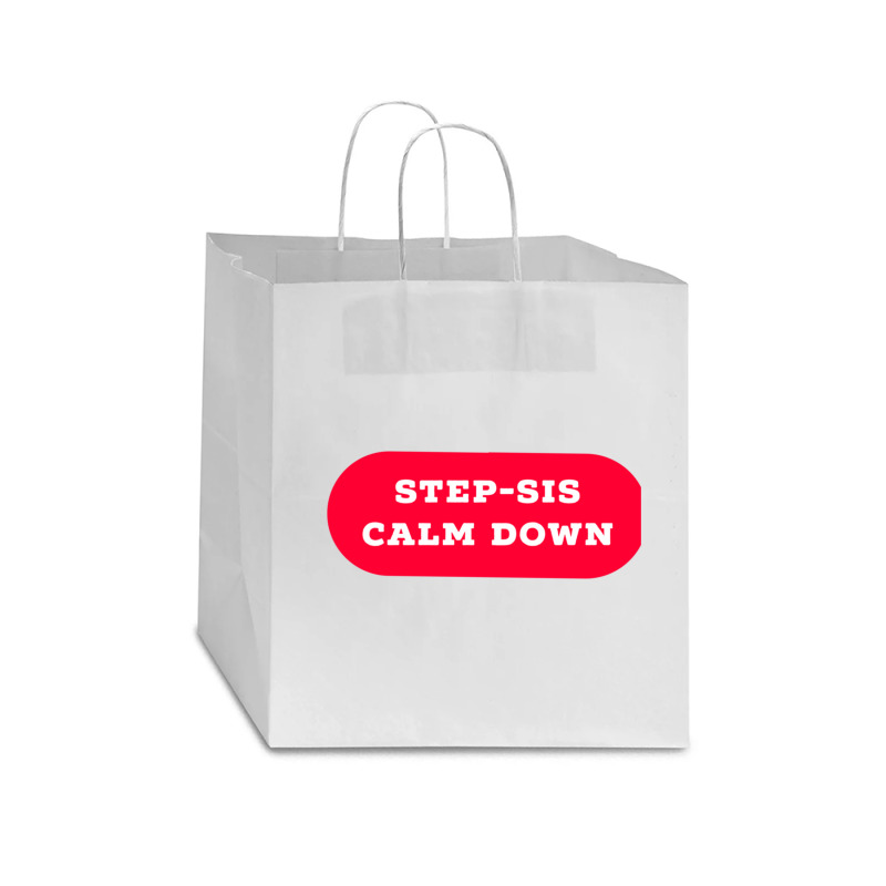 Stepsis Calm Down Star Paper Bag - 13 X 7 X 13 | Artistshot