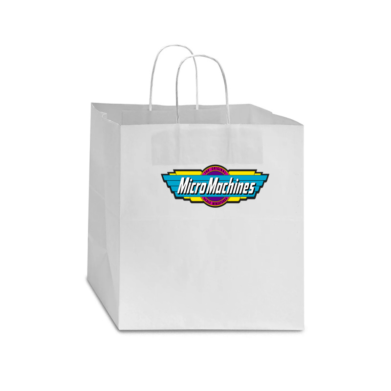 Micro Machines Star Paper Bag - 13 X 7 X 13 | Artistshot