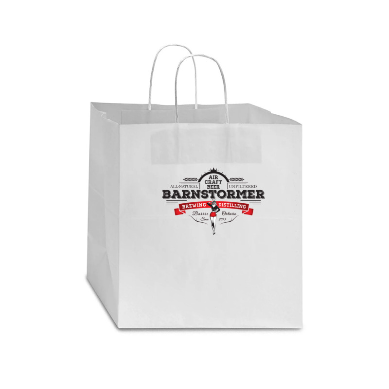 Barnstormer Brewing Star Paper Bag - 13 X 7 X 13 | Artistshot