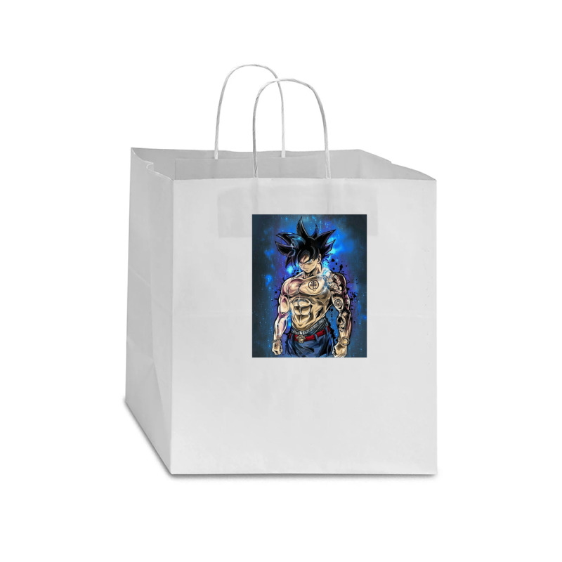 Goku Drip Ikino For Boyfriend Star Paper Bag - 13 X 7 X 13 | Artistshot