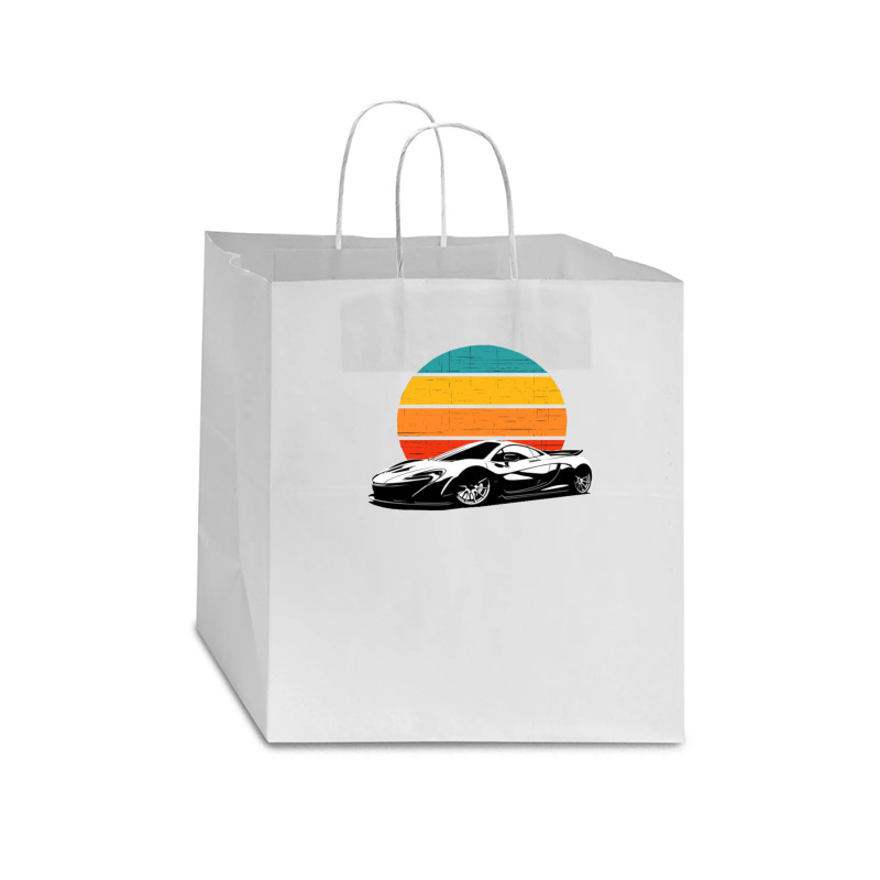 Sunset Supercar Products Star Paper Bag - 13 X 7 X 13 | Artistshot