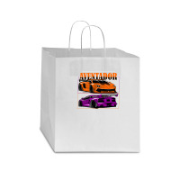 Super Car Tshirt Star Paper Bag - 13 X 7 X 13 | Artistshot