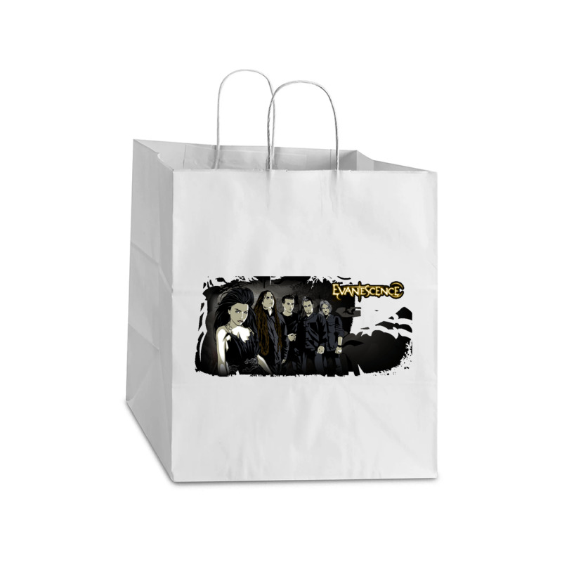 Kumngerti-evanescence-bahwaini Relaxed Fit Take Out Paper Bag - 14 X 10 X 15 1/2 | Artistshot