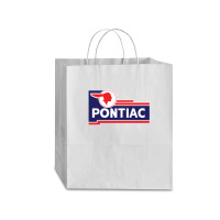 Retro Pontiac Classic Car Dealership Sign Traveler Paper Bag -13 X 6 X 15 3/4 | Artistshot