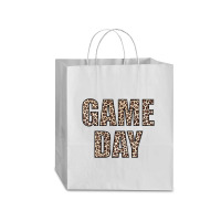 Game Day Leopard Football Fan Big Game Traveler Paper Bag -13 X 6 X 15 3/4 | Artistshot