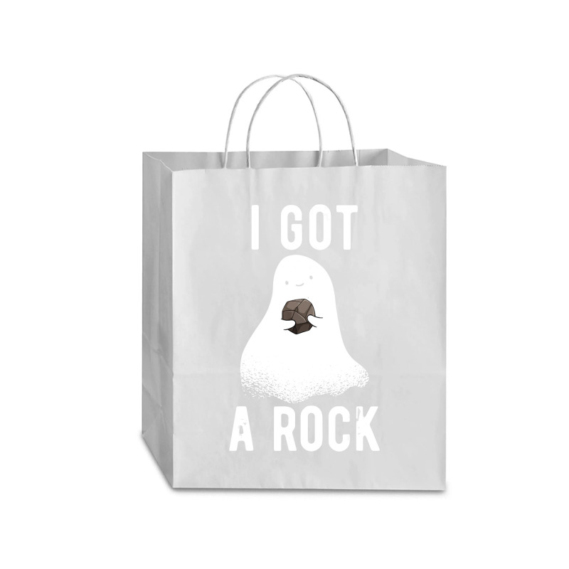 Cute Ghost Halloween Traveler Paper Bag -13 X 6 X 15 3/4 | Artistshot