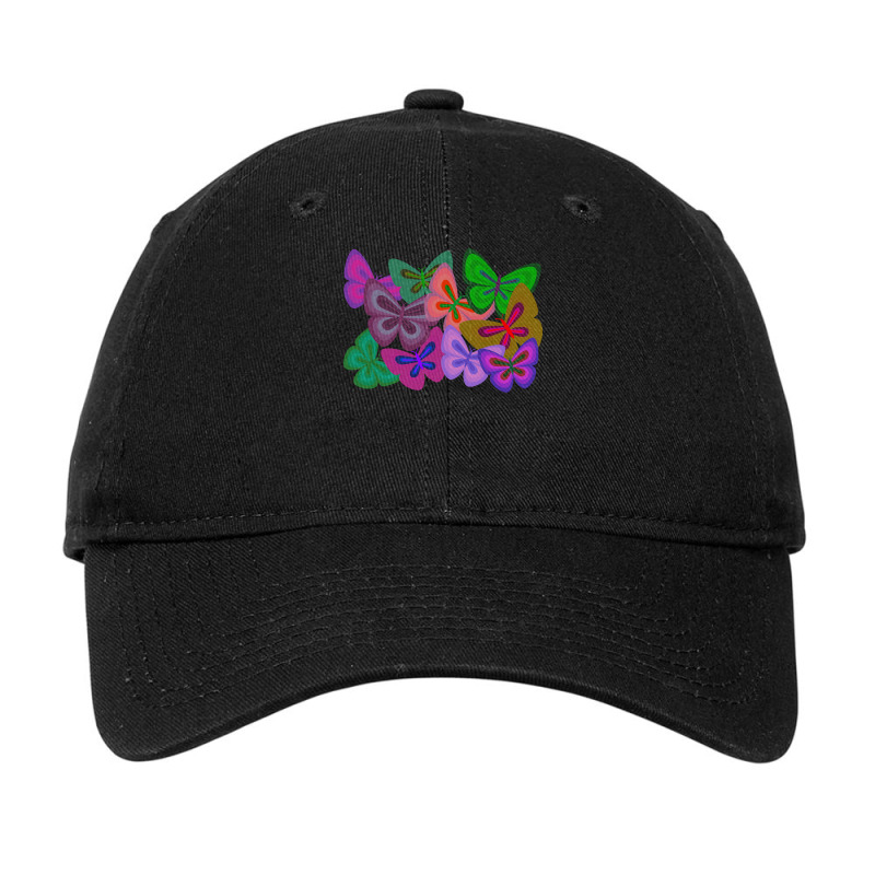 Butterflies T  Shirt Kaleidoscope Of Butterflies T  Shirt Adjustable Cap by jschuster279 | Artistshot