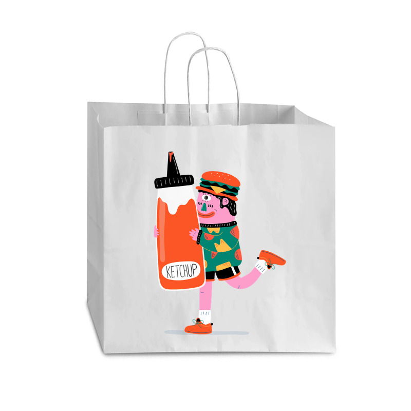 Giant Ketchup Vogue Paper Bag - 16 X 6 X 12 | Artistshot