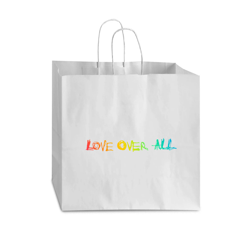 Love Over All Vogue Paper Bag - 16 X 6 X 12 | Artistshot