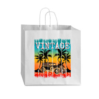 Vintage Car Retro Classic Gift Vogue Paper Bag - 16 X 6 X 12 | Artistshot