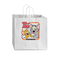 Tom And Jerry Frenemies Forever Vogue Paper Bag - 16 X 6 X 12 | Artistshot