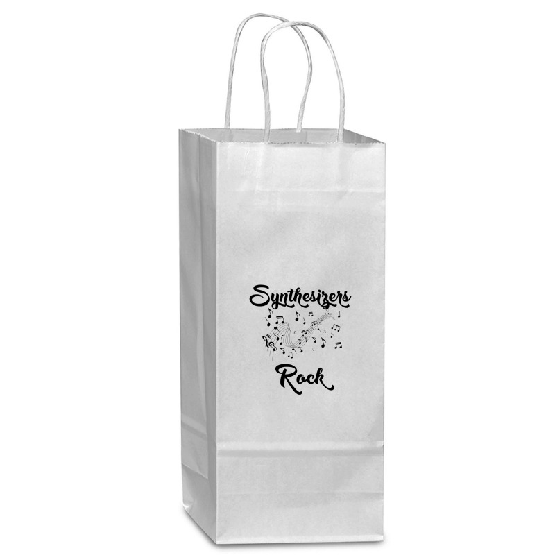 Synthesizer Gifts Wine Paper Bag - 5 1/2 X 3 1/4 X 13 | Artistshot