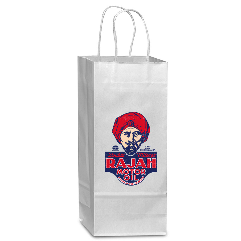 Rajha Motor Oil Wine Paper Bag - 5 1/2 X 3 1/4 X 13 | Artistshot