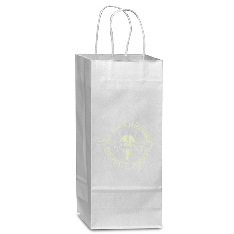 Dirt  Object, Refuse, Reject, Abuse Premium Wine Paper Bag - 5 1/2 X 3 1/4 X 13 | Artistshot