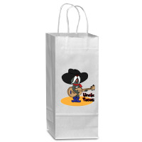 Uncle Pecos Crambone Wine Paper Bag - 5 1/2 X 3 1/4 X 13 | Artistshot