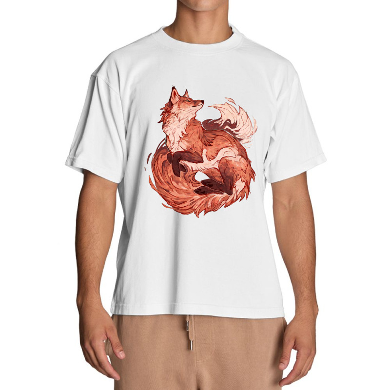 Red Fox 2018 Redraw Urban Heavy T-shirt by anneevans358 | Artistshot