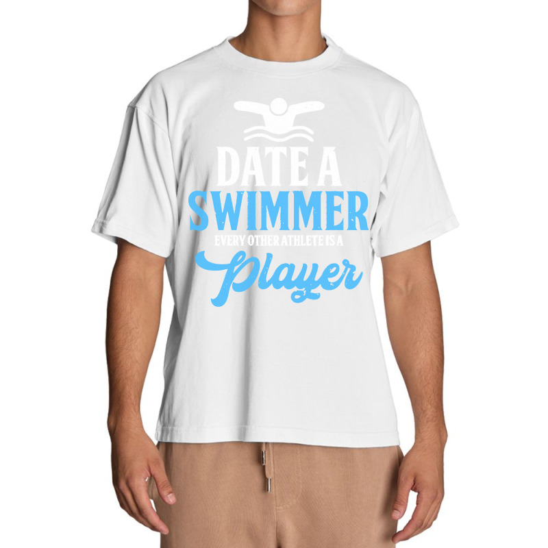 Swimming T  Shirt Funny Date Swimmer Athlete Player Swimming Pool Swim Urban Heavy T-shirt by darrengorczany780 | Artistshot