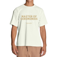 Master Of Ceremonies Funny Job Title Profession Birthday Worker Urban Heavy T-shirt | Artistshot