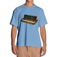 Analog Synthesizer 8bit Retro Artwork Design Urban Heavy T-shirt | Artistshot