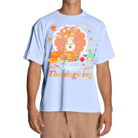 Chihuahua Happy Thanksgiving Christmas T  Shirt Chihuahua Turkey Costu Urban Heavy T-shirt | Artistshot