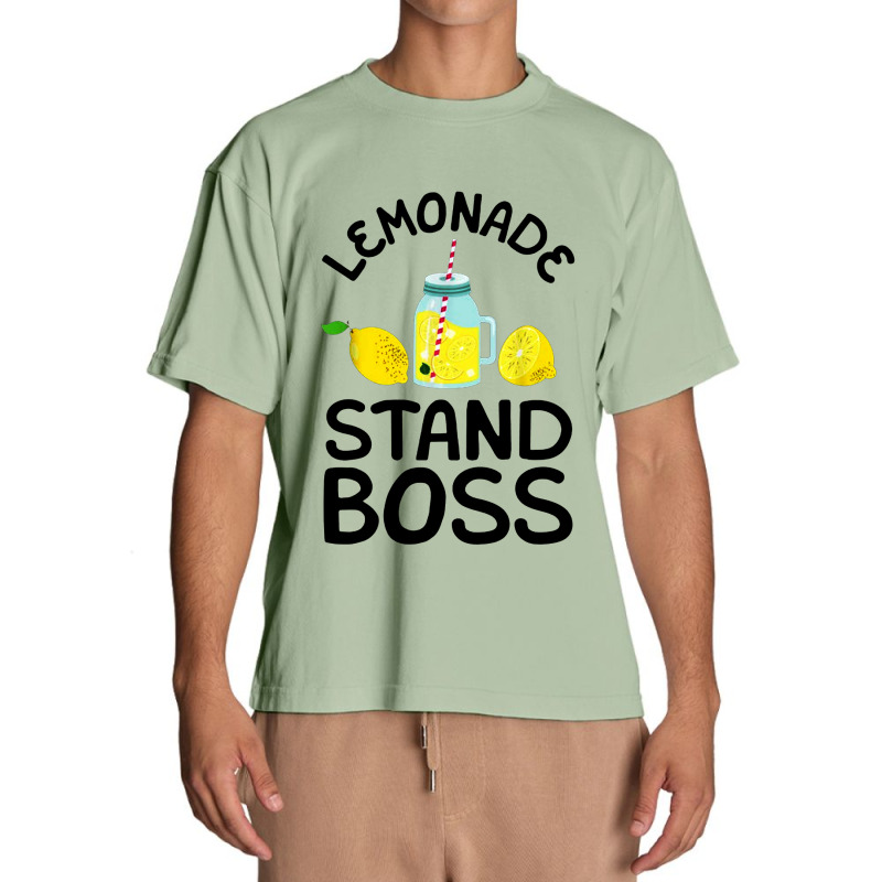 Lemonade Stand Boss Lemon Juice Gift Urban Heavy T-shirt by Gudexz | Artistshot