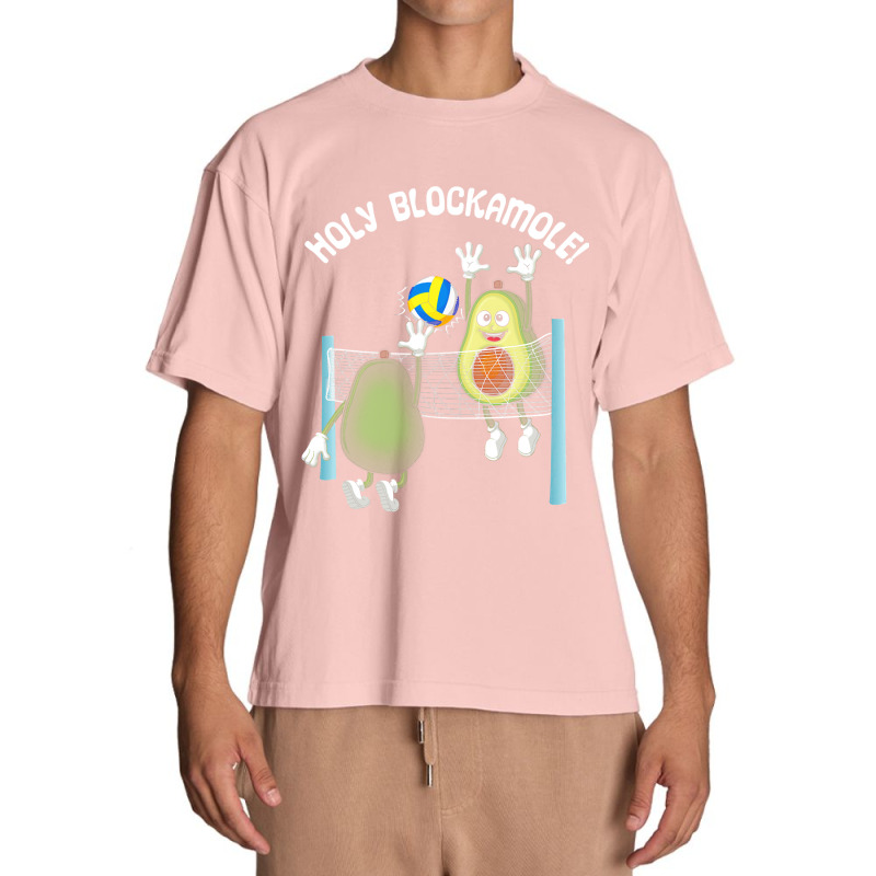 Holy Blockamole! Guacamole Player Blocker Volleyball T Shirt Urban Heavy T-shirt by longduong89 | Artistshot