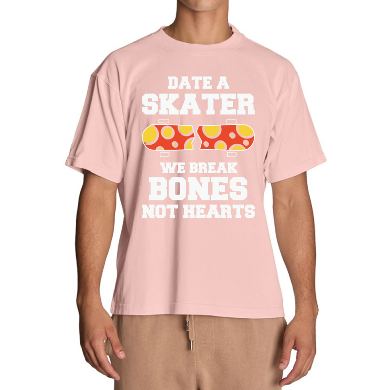 Date A Skater Break Bones 23418495 Urban Heavy T-shirt | Artistshot