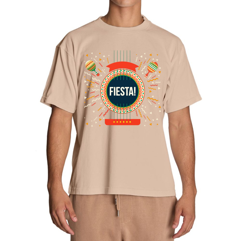 Bright And Colorful Mexican Fiesta Urban Heavy T-shirt | Artistshot