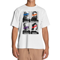 Renaissance Ninja Artists Poster Style Pop Art T Shirt Urban Heavy T-shirt | Artistshot