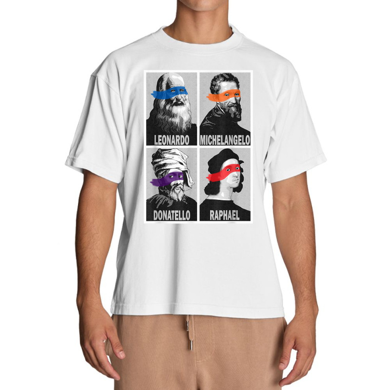 Renaissance Ninja Artists Poster Style Pop Art T Shirt Urban Heavy T-shirt by ReagerAero | Artistshot