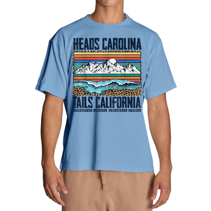 Vintage Heads Carolina Tail California Summer Beach Paradise T Shirt Urban Heavy T-shirt by ReagerAero | Artistshot