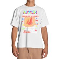 Autism Day 2021 Gift T  Shirt Autism Is Not Tragedy Running Out Of Bac Urban Heavy T-shirt | Artistshot