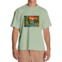 African Paradise Premium Scoop Urban Heavy T-shirt | Artistshot