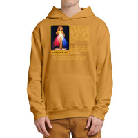 Divine Mercy Jesus Image Chaplet Novena Prayer Catholic T Shirt Urban Pullover Hoodie | Artistshot