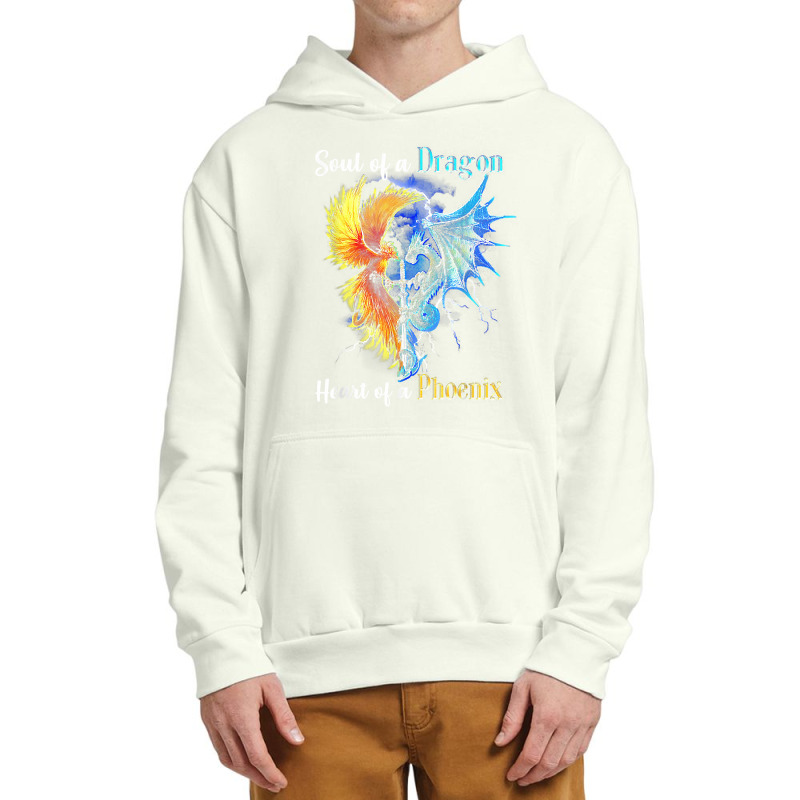 Soul Of A Dragon Heart Of A Phoenix T Shirt Urban Pullover Hoodie by oluwafemimccullers | Artistshot