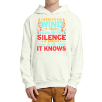 Native American Pride T  Shirt Listen To The Wind It Talks Listen To T Urban Pullover Hoodie | Artistshot