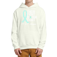 Ptsd Awareness T  Shirt Their Fight Is Our Fight P T S D Awareness T Urban Pullover Hoodie | Artistshot