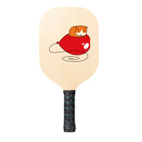 Red Balloon And Guinea Pig Pickleball Paddle | Artistshot