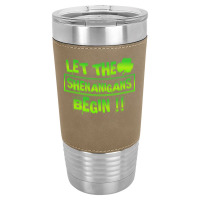 Im Not Short Im Leprechaun Size T  Shirt Let The Shenanigans Begin Fun Leatherette Tumbler | Artistshot