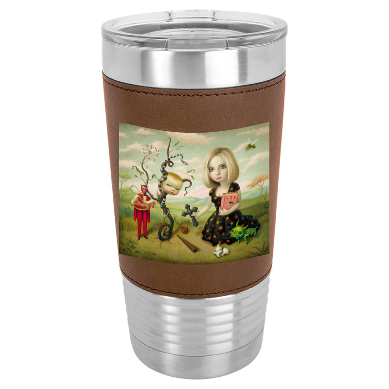 Mark Ryden - The Ghost Of Anton Chigurh Leatherette Tumbler | Artistshot