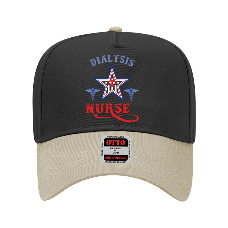 Dialysis Nurse Adjustable Baseball Cap by DropShop | Artistshot