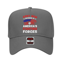 Army Mom Backbone Of America's Fighting Forces Adjustable Baseball Cap | Artistshot