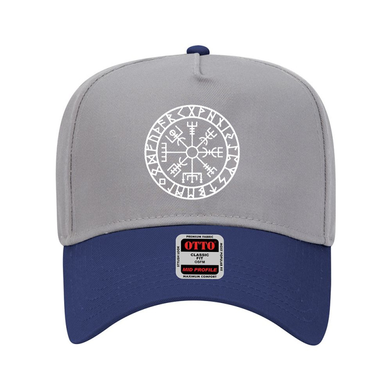 Wikingerkompass Runen Adjustable Baseball Cap | Artistshot