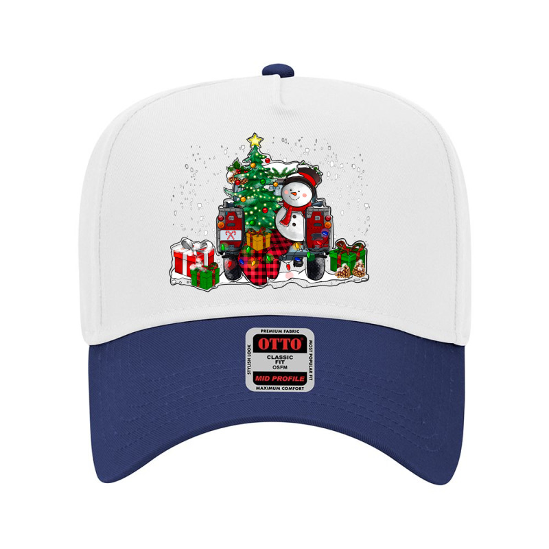 Christmas Truck Adjustable Baseball Cap by RanaPortraitStore | Artistshot