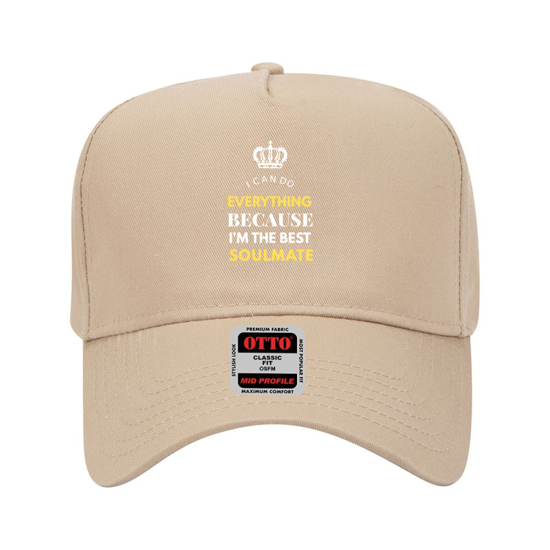 I'm The Best Soulmate Adjustable Baseball Cap by thanchashop | Artistshot