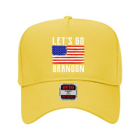 Let's Go Brandon Shirt Conservative American Flag Adjustable Baseball Cap | Artistshot